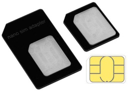 Mumbi - Juego de adaptadores Nano SIM a Micro SIM o a tarjeta SIM normal