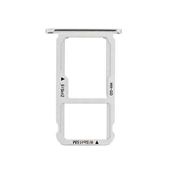 Repuesto Tray Holder Soporte Tarjeta carro Bandeja alloggio trineo Slot Micro Sd + puerta Nano tarjeta SIM para HUAWEI HONOR 6 x