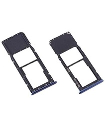 Bandeja SIM para Samsung Galaxy A7 2018 1 SIM Adaptador Tarjeta Micro SD Negra