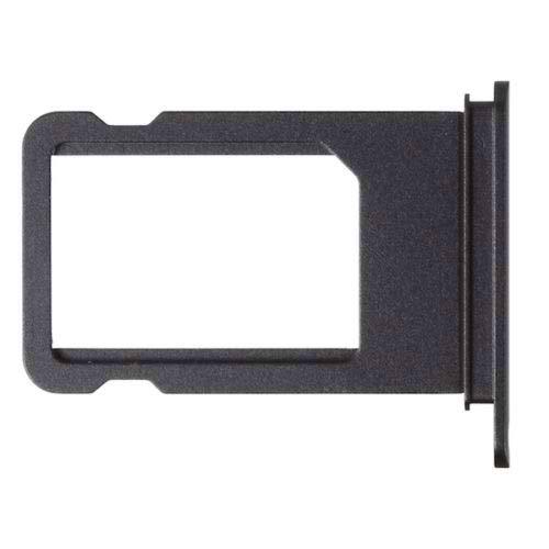 Compatible con iPhone 7 Sim Tray Jet Negro