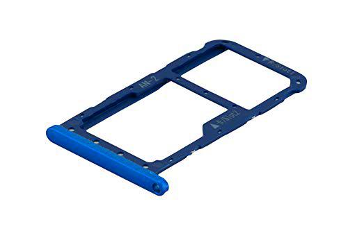 ICONIGON Reemplazo para P20 Lite Dual SIM e Micro-SD Card Tarjetas Soporte (Azul)