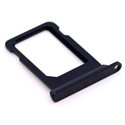 Soporte de tarjeta SIM compatible con Apple iPhone 12 mini Negro con paño de limpieza de pantalla mungoo