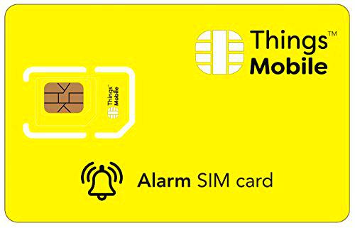 Tarjeta SIM para ALARMA DOMÉSTICO - Things Mobile - cobertura global