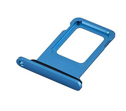 ICONIGON Reemplazo para iPhone XR SIM Card Tarjetas Soporte con Junta (Azul)