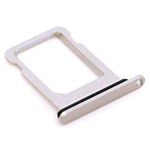 Soporte de tarjeta SIM compatible con Apple iPhone 12 mini Blanco con paño de limpieza de pantalla mungoo