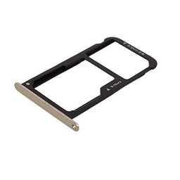 Desconocido genérico Ranura de SIM Blanco White para Huawei P9 Lite mm.