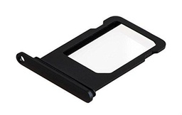 Reemplazo para iPhone 7 Plus SIM Card Tarjetas Soporte con Junta (Negro Brillante)