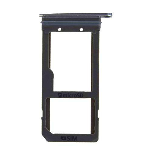 Original Samsung SIM y SD Soporte Black/Negro Para Samsung g935 F Galaxy S7 Edge (SIM SD Holder