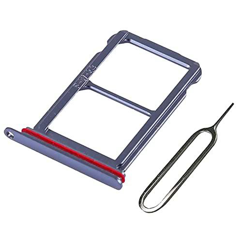 Cemobile Soporte de ranura para tarjeta SIM dual para Huawei P20 Pro 6.1 pulgadas + pin de expulsión (azul medianoche)