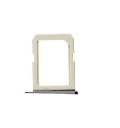 Compatible para Samsung Galaxy S6 Soporte de tarjeta SIM Soporte de tarjeta SIM Plateado