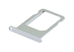 ICONIGON Reemplazo para iPhone 5s / SE SIM Card Tarjetas Soporte (Plata)