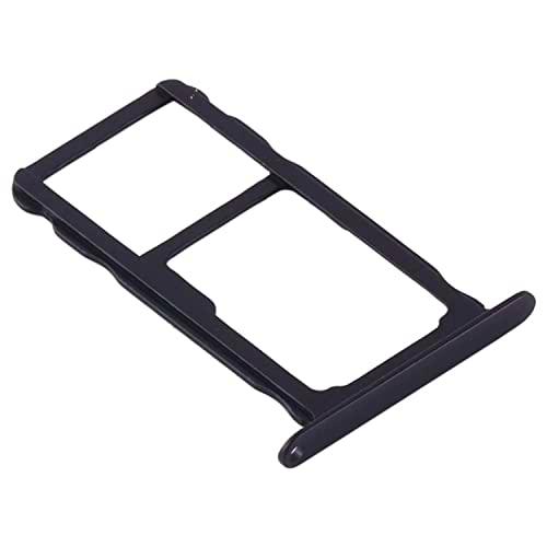 High-Tech Place Bandeja de tarjeta SIM original + bandeja de tarjeta SIM / bandeja de tarjeta Micro SD para Nokia X71/TA-1172 TA-1167 TA-1188 (negro)