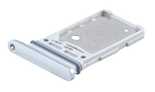 ICONIGON Reemplazo para Galaxy S21 Ultra SIM Card Tarjetas Soporte con Junta (Phantom Silver)