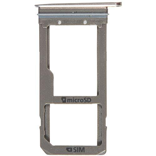 Original Samsung SIM y SD Soporte Oro para Samsung g935 F Galaxy S7 Edge (SIM SD Holder