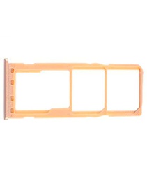 Bandeja SIM para Samsung Galaxy M10 Adaptador Tarjeta Micro SD Dual Oro