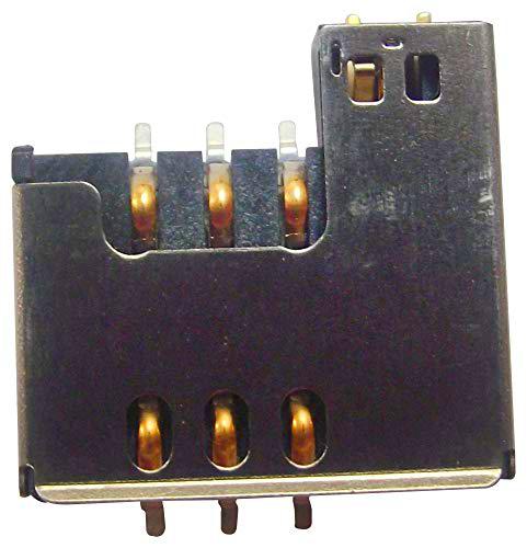 SIMMP-00603BR09B - Conector de tarjeta SIM, 6POS, SMT