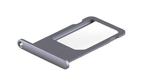 ICONIGON Reemplazo para iPhone 6s SIM Card Tarjetas Soporte (Gris)