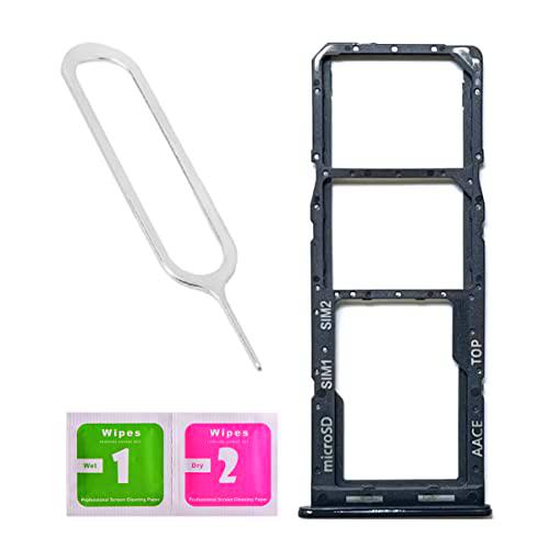 LNONLS Soporte de ranura para tarjeta SIM doble para Samsung Galaxy A13 4G LTE SM-A135M/DS con bandeja para tarjeta SIM abierta y bandeja para tarjetas SD (todos los transportistas)