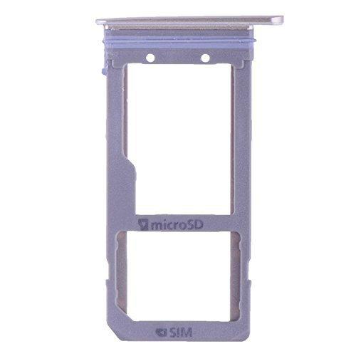 Sparfix - Cajón de tarjeta SIM Micro SD dorado para Samsung Galaxy S7 Edge SM-G935F