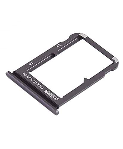 Desconocido Bandeja SIM para XIAOMI MI 9 Adaptador Micro Soporte Porta SD Tarjeta Rail Negra