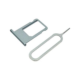 Cemobile Soporte de la Bandeja de Tarjeta SIM Reemplazo para iPhone 6 4,7 Pulgadas (Gris)