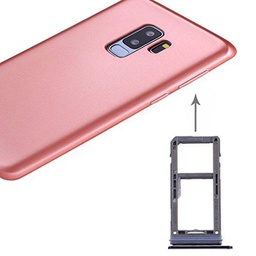 wortek - Soporte + Micro SD Tarjetas SIM Negro para Samsung Galaxy Note 8 Dual Adaptador Tray Seguridad