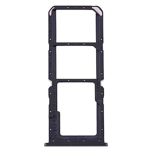 High-Tech Place Para Oppo A32 / A53 4G / A33 2020 / A53s / A11s PDVM00 Bandeja de tarjeta SIM + bandeja de tarjeta Micro SD (Negro)