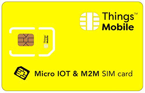 Tarjeta MICRO SIM de DATOS para IOT y M2M - Things Mobile