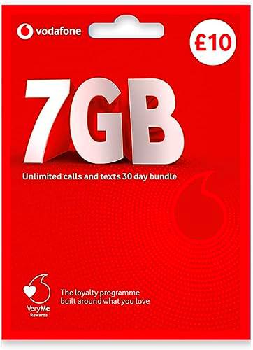 Vodafone PAYG Tarjeta Sim Triple SIM Paquete(2 tarjeta SIM Limit)