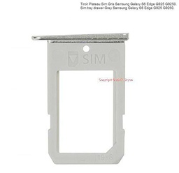 IdealGame-Soporte para tarjeta Sim Silver para Samsung Galaxy S6 Edge G925