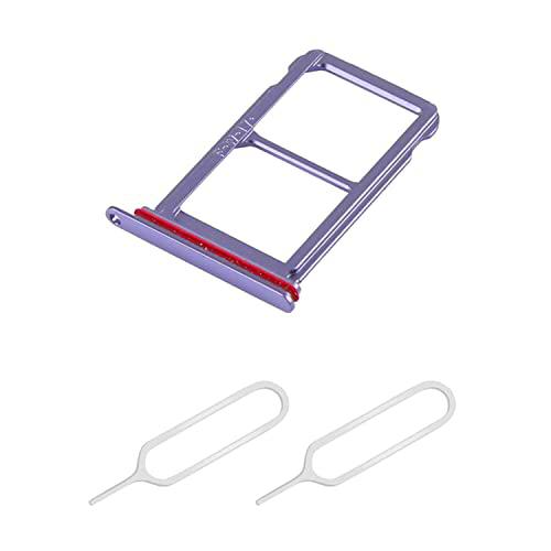 THE TECH DOCTOR Bandeja de repuesto para tarjeta SIM doble para Huawei P20 Pro 6.1 pulgadas 2018 con 2 x Sim Pin Open Eyector Tool (Crepúsculo)