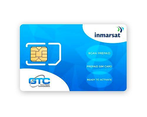 Inmarsat BGAN SIM de prepago (Sin tiempo de uso incluido)