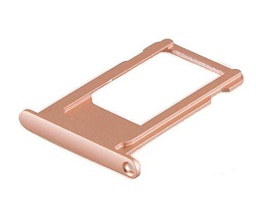 ICONIGON Reemplazo para iPhone 6s SIM Card Tarjetas Soporte (Oro Rosa)