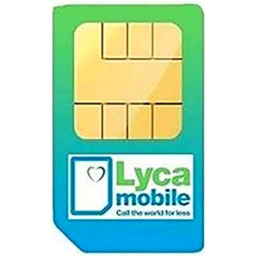 Tarjeta SIM Lyca mobile Prepago con 5€