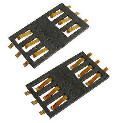 Repuesto Part SIM Card Connector Conector SIM Card para iPhone 3 G 3 GS