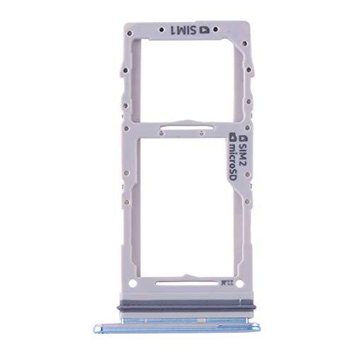 Compatible con Samsung Galaxy S20+/S20 Ultra G988F G988 Try Tray Bandeja para tarjeta SIM 1 + ranura para lector de memoria Micro SD (azul)