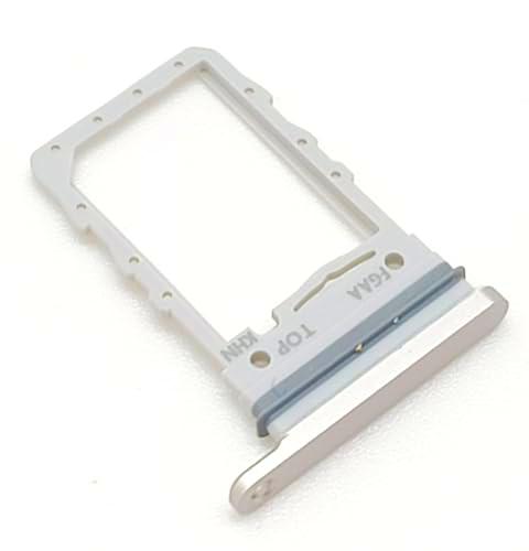 Bandeja SIM compatible con Samsung Z Flip3 Silver - Soporte de tarjeta de repuesto