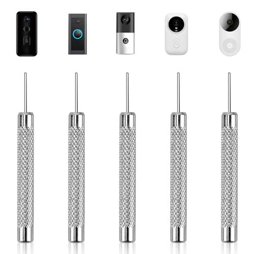 Onsolo Herramienta de extracción de timbre de puerta compatible con Eufy Chime Nest Blink Arlo Google Video Doorbell Herramienta de extracción de tarjeta SIM para quitar el timbre del soporte