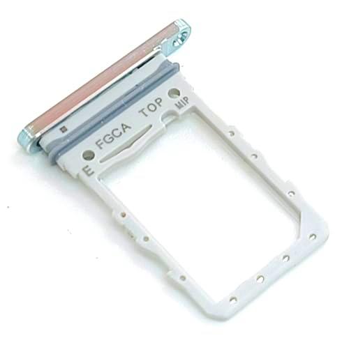 Bandeja SIM compatible con Samsung Z Flip5 Silver - Soporte de tarjeta de repuesto