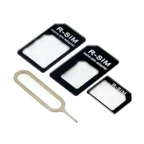 Adaptador de tarjeta SIM 3 en 1 para Samsung Galaxy A32 Smartphone Micro-SIM Nano-SIM Universal