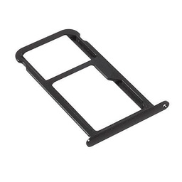 Try Bandeja alloggio Puerta Tarjeta SIM + Memoria Micro SD para Huawei P10 Negro