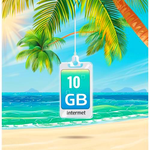 Local SIM para Dominican Republic 16GB/10 dias |Llamadas |Prepago (Opcion 1)