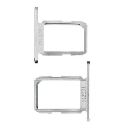 MicroSpareparts Mobile Samsung Galaxy S6 Series SIM Soporte para tarjeta SIM blanco 1pieza (S)