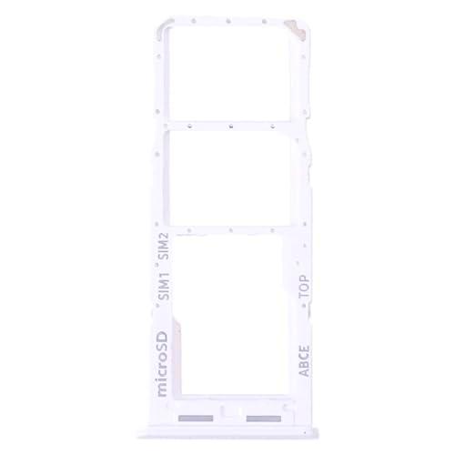 High-Tech Place para Galaxy A23 SM-A235 - Bandeja de tarjeta SIM original + bandeja de tarjeta SIM + bandeja de tarjeta Micro SD (blanco)