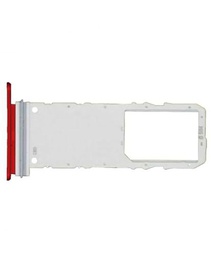 Bandeja SIM para Samsung Galaxy Note 10 Single SIM Adaptador Tarjeta Rojo