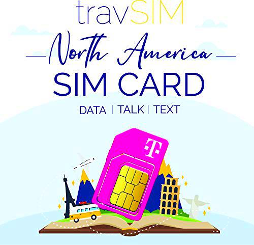 travSIM - Tarjeta SIM de USA (Tarjeta SIM de T-Mobile) Válida por 15 Días