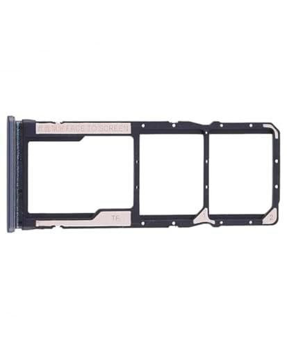 Desconocido Bandeja SIM para XIAOMI REDMI Note 9S Adaptador SD Tarjeta Repuesto Gris