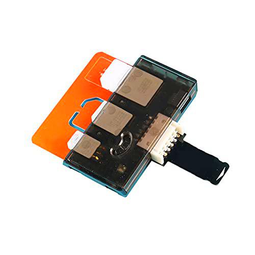 Qoekacy Adaptador de Tarjeta SIM de 4 Ranuras Lector de Tarjetas Multi-SIM Mini SIM Nano con Interruptor de Control Independiente para/Android