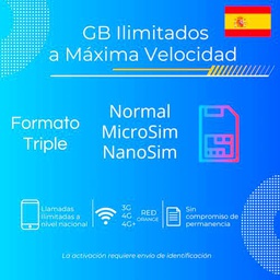 YU Tarjeta SIM GB + Llamadas ILIMITADAS