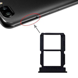 High-Tech Place para OnePlus 5T A5010 - Bandeja de tarjeta SIM + bandeja de tarjeta SIM (Negro)